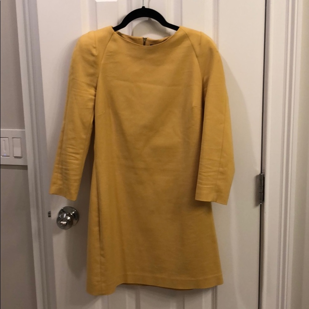 Zara yellow dress